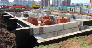 Фундаменты промышленных зданий в Серове цена от 24598 руб. - заказать строительство фундамента промздания под стальные колонны